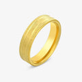 Herren Ring mit modernem strukturiertem Oberflächenfinish Shop Nory
