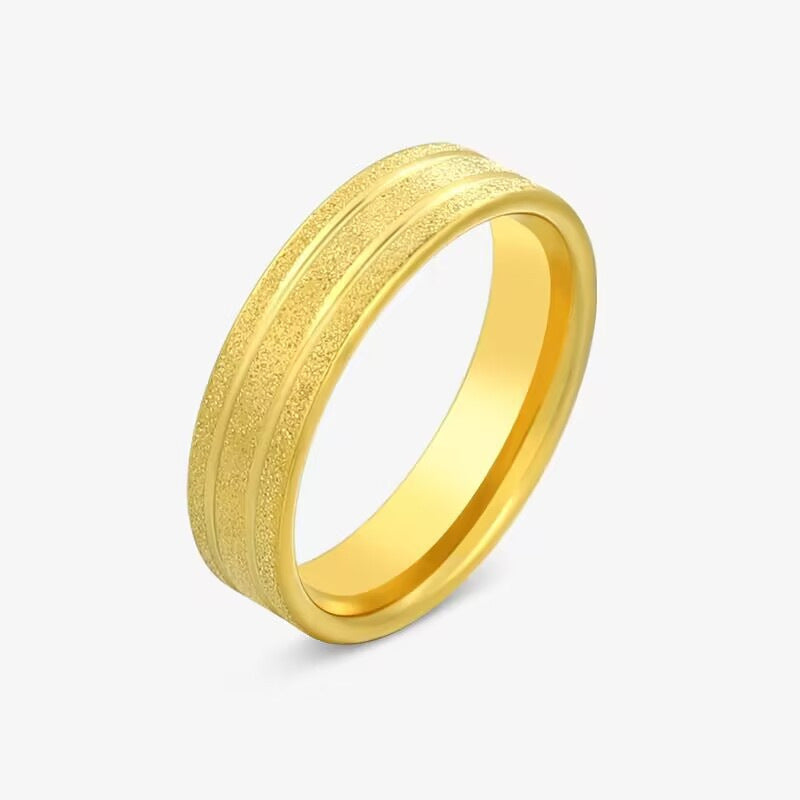 Herren Ring mit modernem strukturiertem Oberflächenfinish Shop Nory
