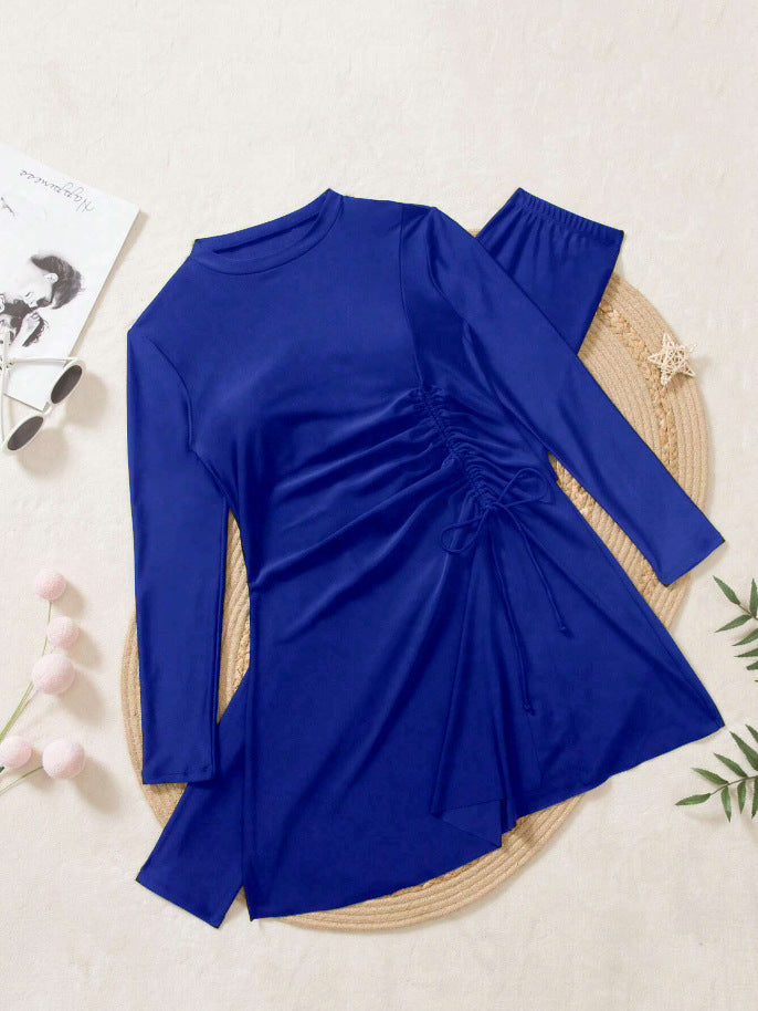 Damen Bade-Tunika mit seitlicher Raffung und Leggings Shop Nory