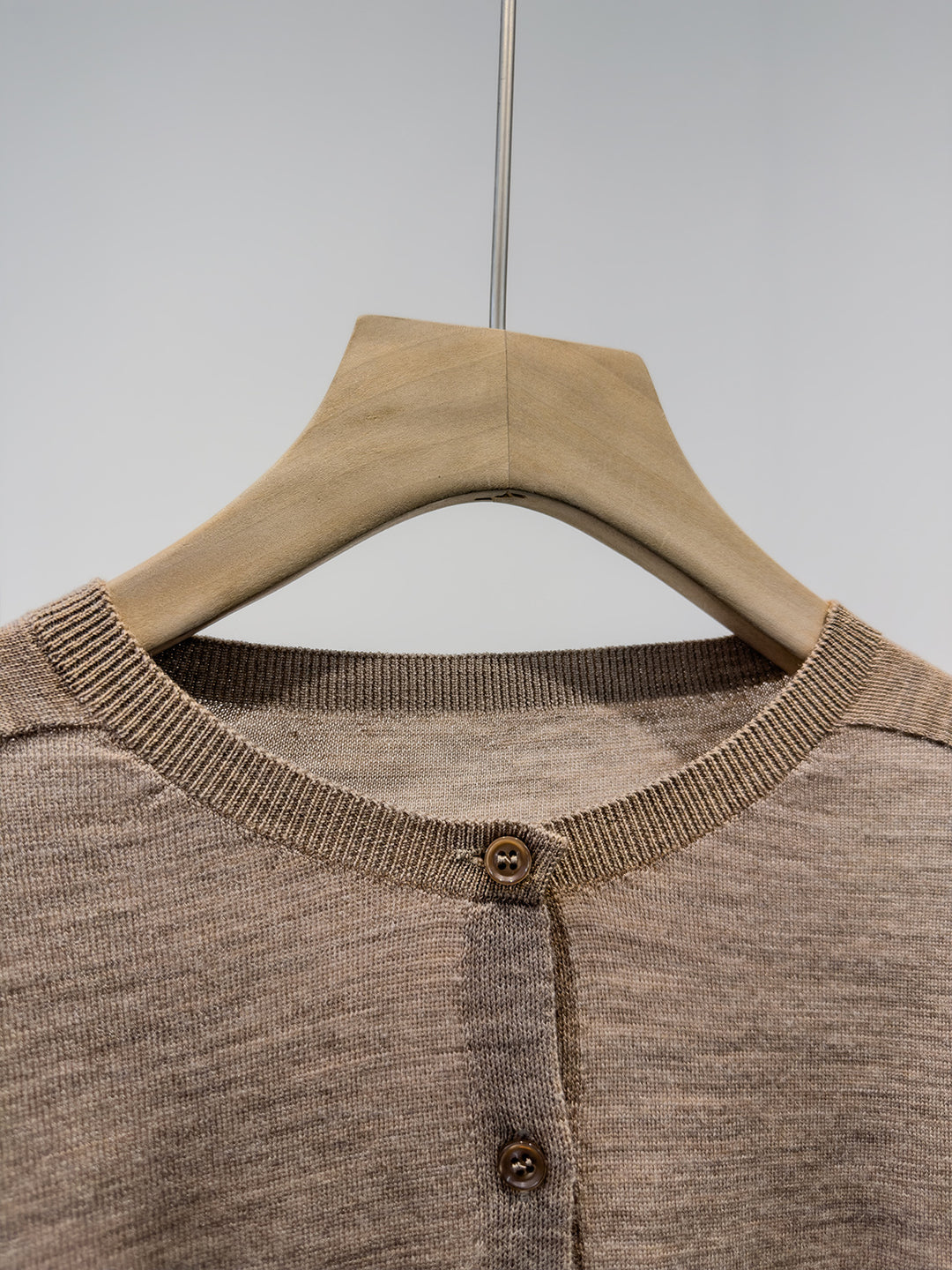 Damen Klassische Knopf-Cardigan Shop Nory