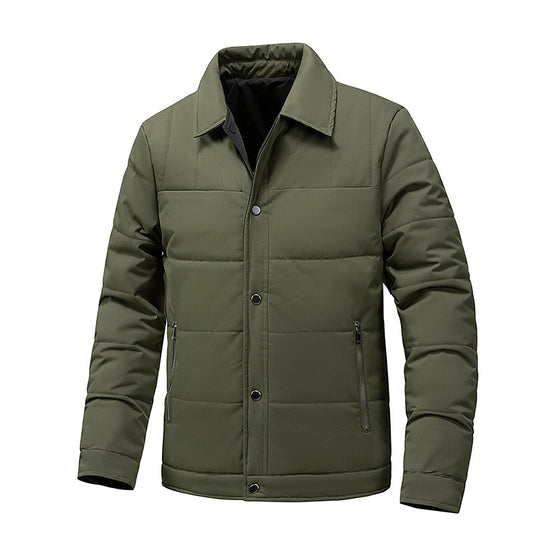 Herren Steppjacke mit Thermo-Isolierung und Hemdkragen Shop Nory