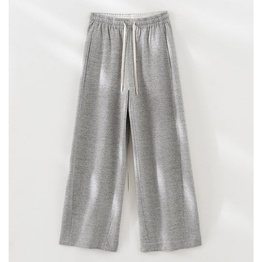Damen Weite Loungehose mit elastischem Bund, Kordelzug und seitlichen Eingrifftaschen Shop Nory