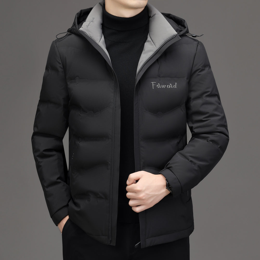 Herren Steppjacke mit Kapuze und schlanker Thermofütterung Shop Nory