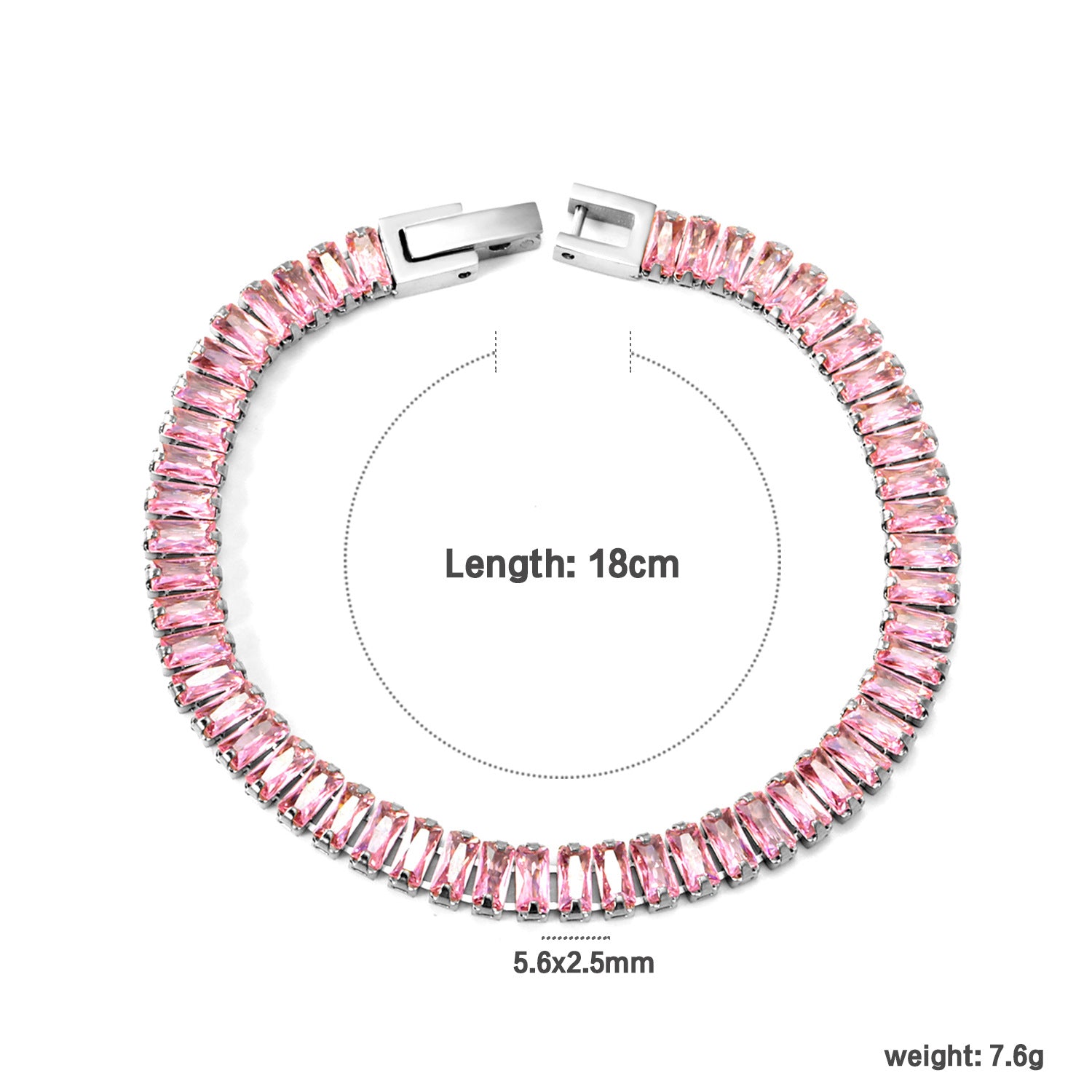 Damen Armband mit funkelnden Zirkonia und eleganter Goldbeschichtung Shop Nory