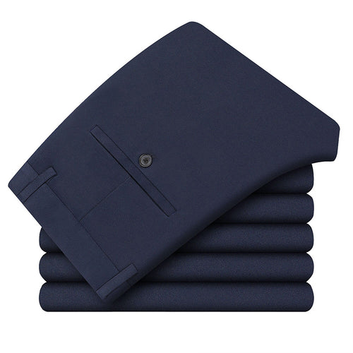 Herren Elegante Businesshose mit Stretch, Bügelfalte und Leistentasche Shop Nory