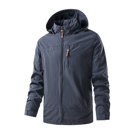 Herren Leichte und wetterfeste Outdoorjacke Shop Nory