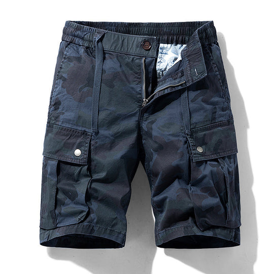 Kurze Hose Cargo Shorts mit Seitentaschen