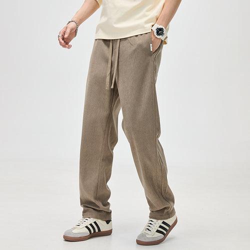 Herren Cordhose mit Kordelzug und geradem Bein Shop Nory