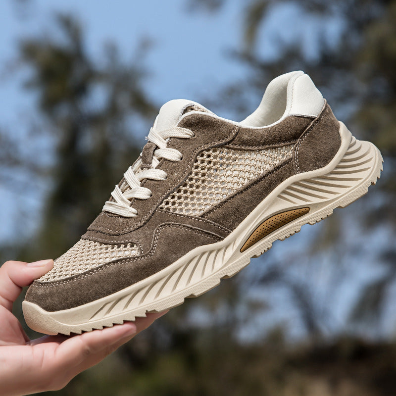 Herren Atmungsaktive Sport-Sneaker mit flexibler Gummisohle und robustem Obermaterial