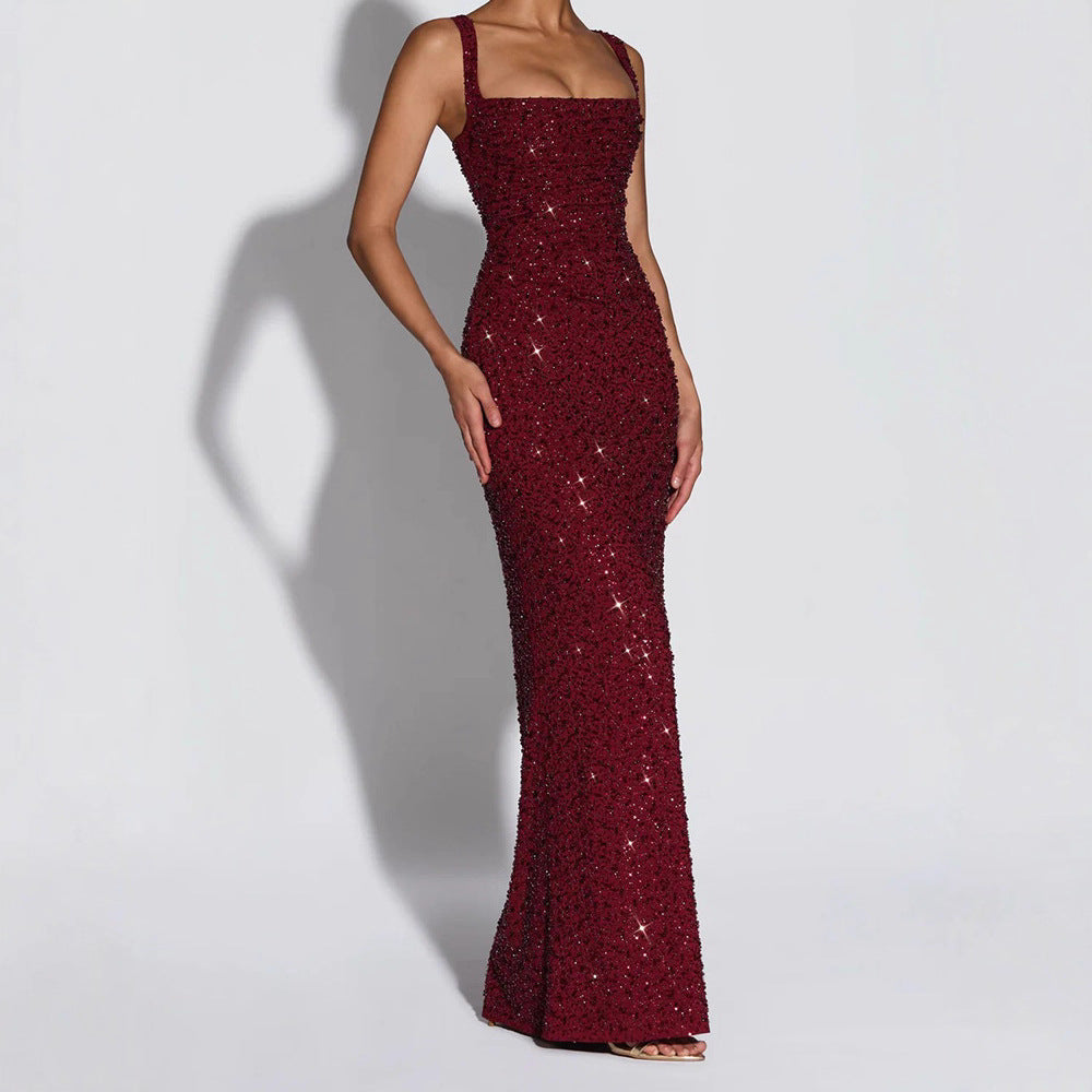 Damen glamouröses Abendkleid