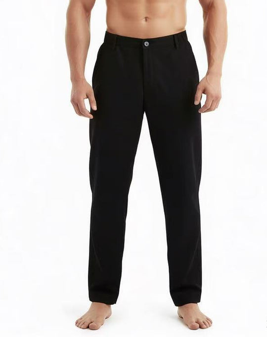 Herren Relaxed-Fit Loungehose in Chino‑Optik mit Komfortbund Shop Nory