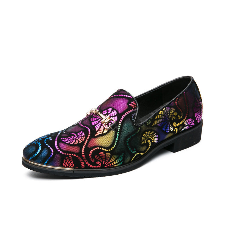 Herren eleganter Slip-On Loafer mit dekorativem Metalldetail, spitzer Form und gepolstertem Komfortfußbett Shop Nory