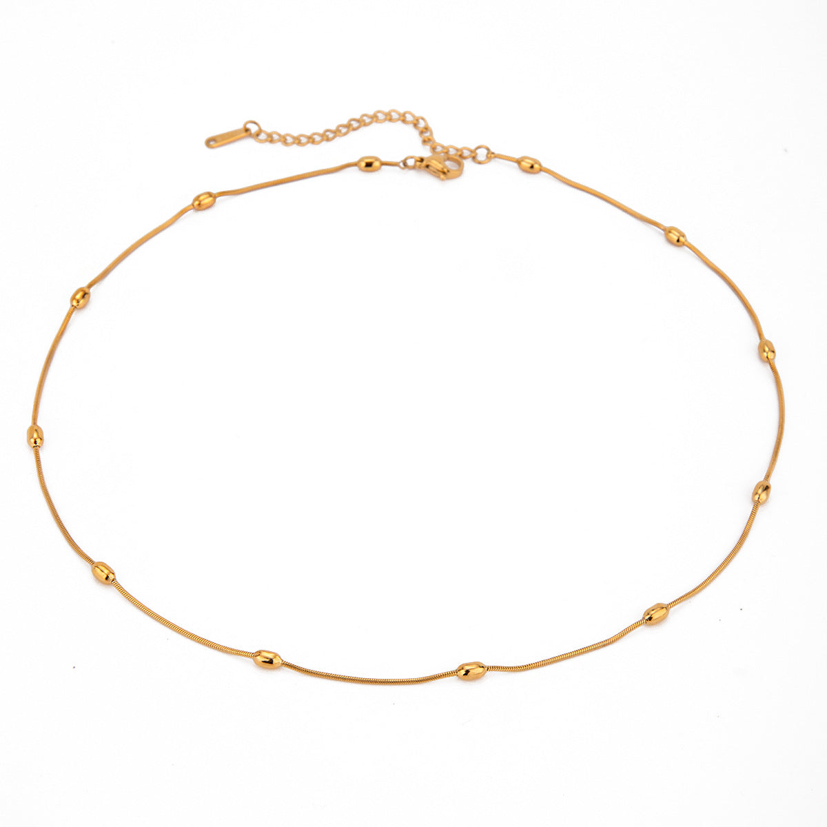 Damen Halskette mit einzigartigem goldenen Design und hypoallergenen Eigenschaften Shop Nory