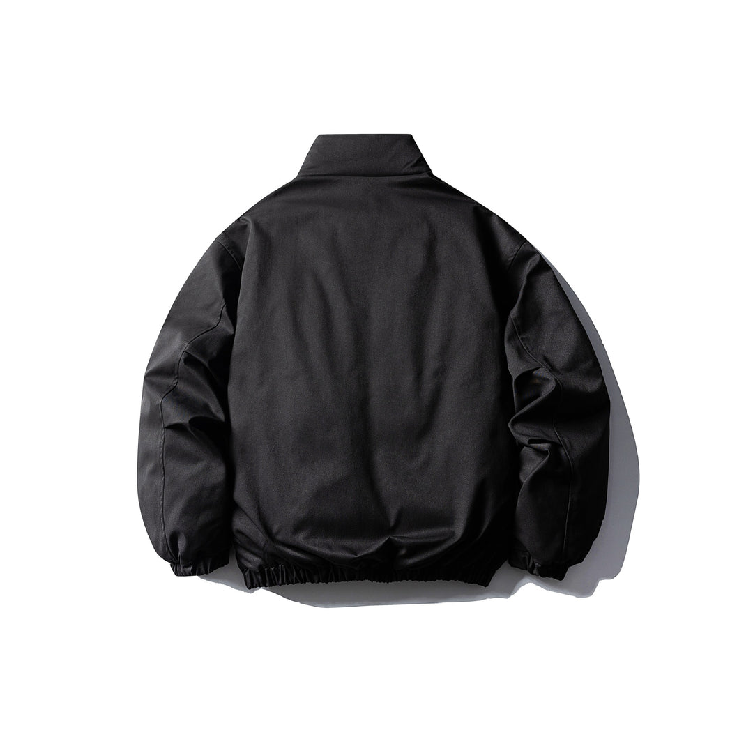 Herren Boxy Kurzparka mit hohem Stehkragen, elastischem Saum und aufgesetzten Fronttaschen Shop Nory
