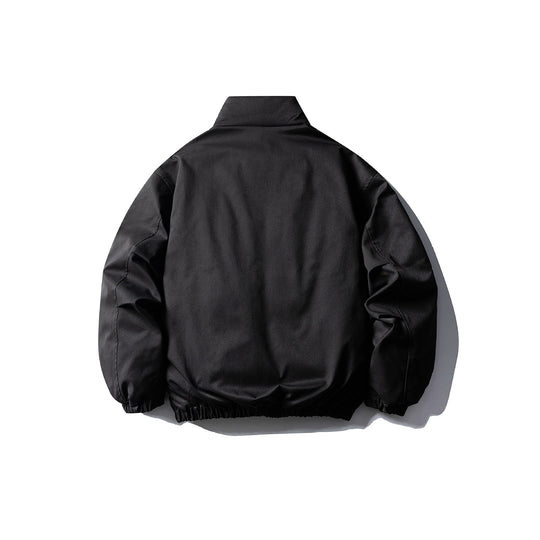 Herren Boxy Kurzparka mit hohem Stehkragen, elastischem Saum und aufgesetzten Fronttaschen Shop Nory