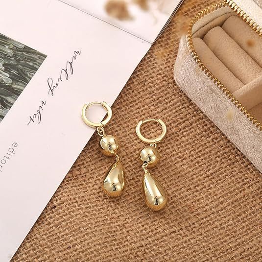 Damen Ohrhänger mit elegantem Tropfen-Design Shop Nory
