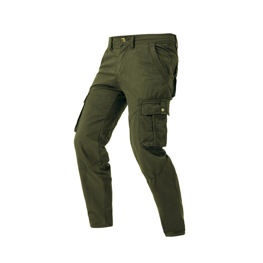 Herren Tapered Cargo‑Hose mit Mehrfachtaschen, Knieabnähern und Utility‑Details Shop Nory