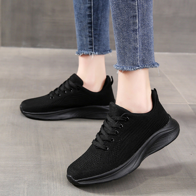 Damen Atmungsaktive Lauf-Sneaker mit rutschfester Sohle und stoßdämpfender Technologie