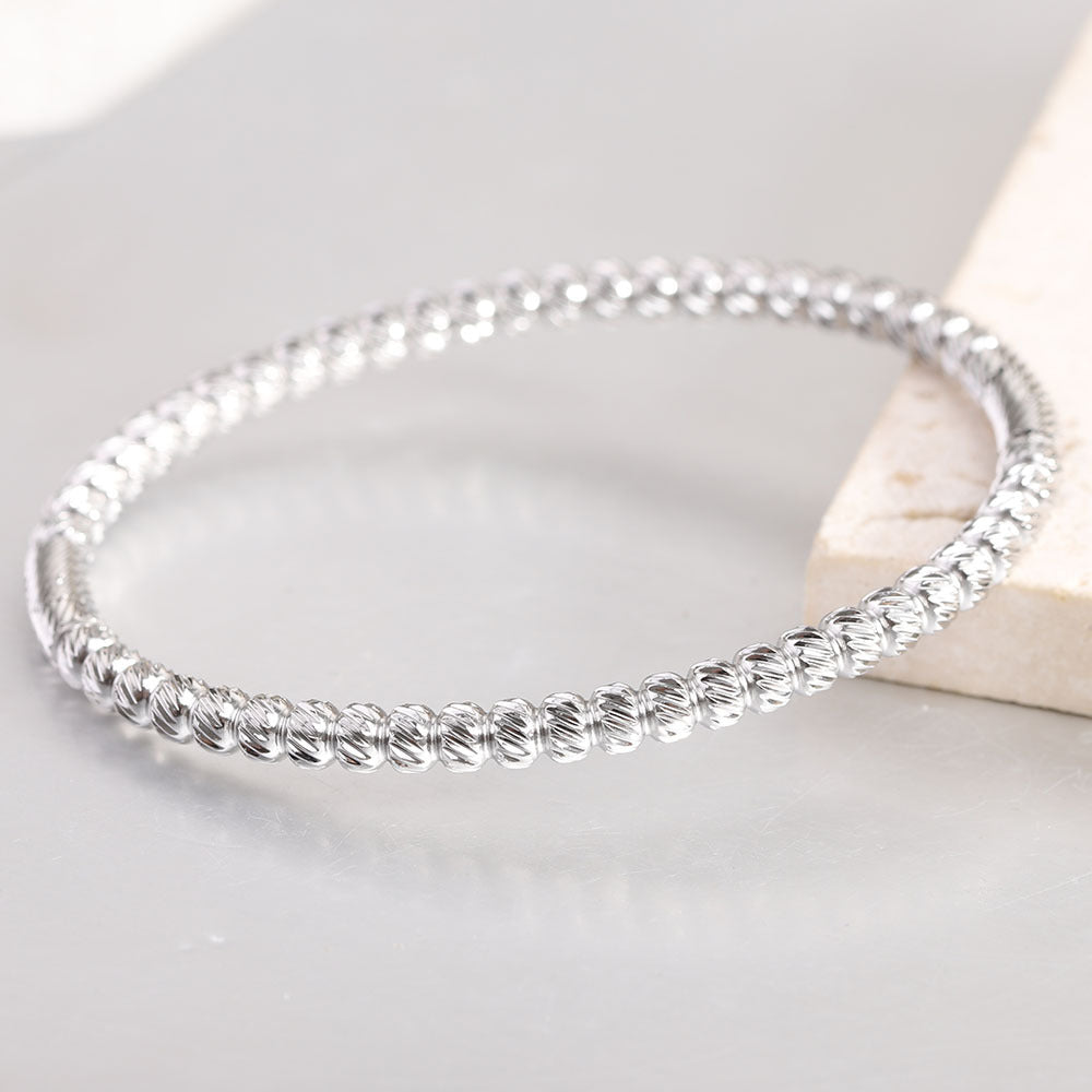 Damen Armreif mit elegantem, gedrehten Design Shop Nory