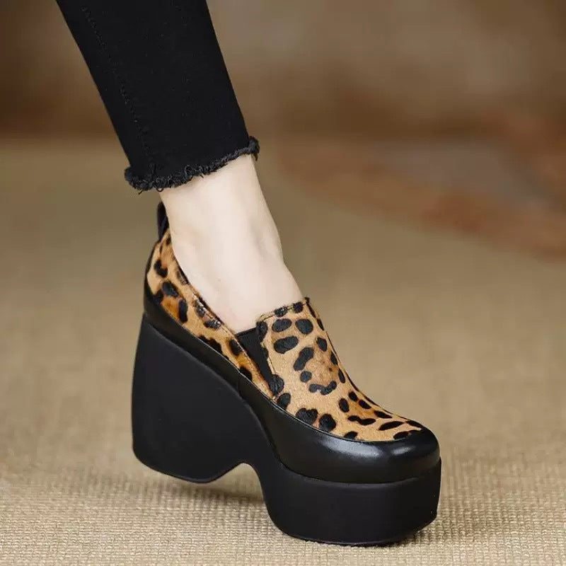 Damen Komfortable Plateau Stiefeletten mit modischem Design
