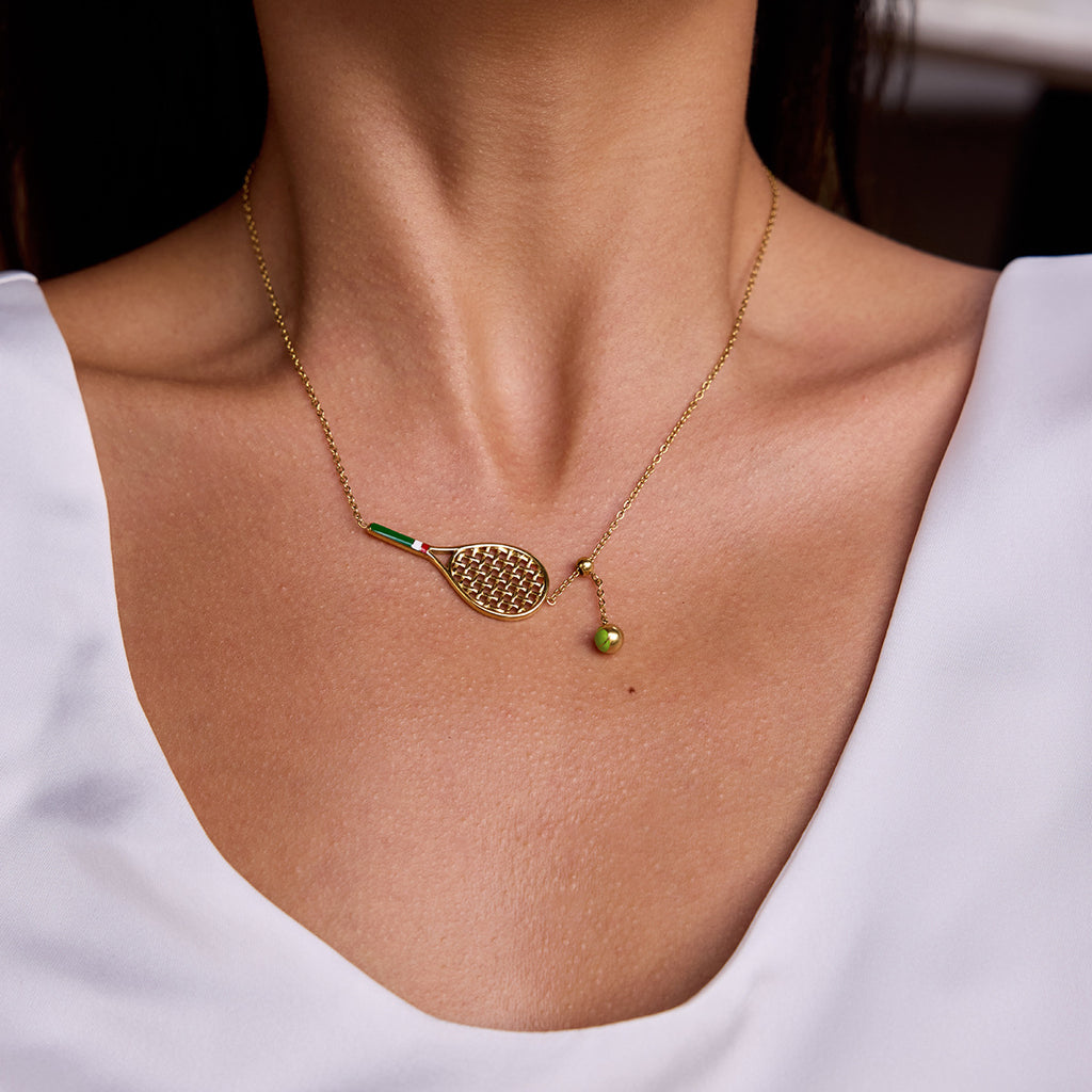 Damen elegante Halskette mit funkelnden Zirkonia aus Edelstahl Shop Nory