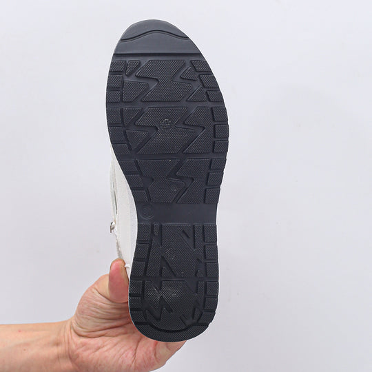 Damen Plateau-Slipper mit Klettverschluss und Cut-Out-Design Shop Nory