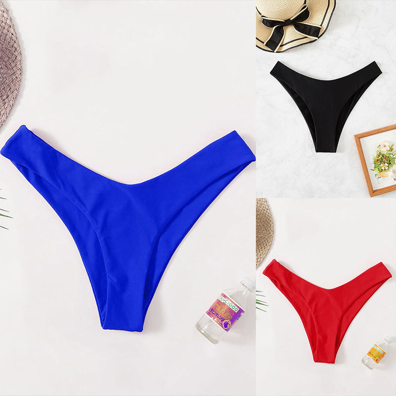 Damen Hochgeschnittenes Bikini-Unterteil