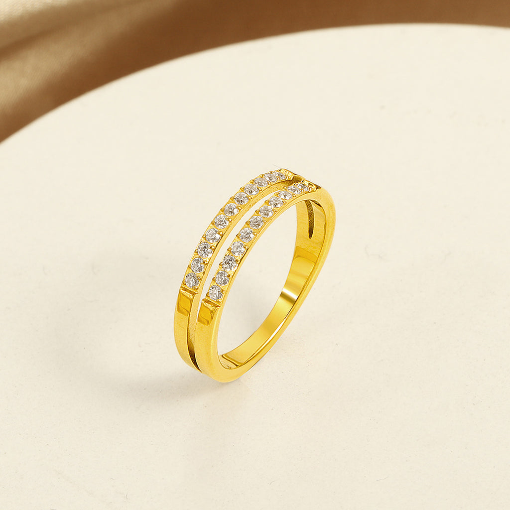 Damen Elegante Kristalline Bandring Shop Nory