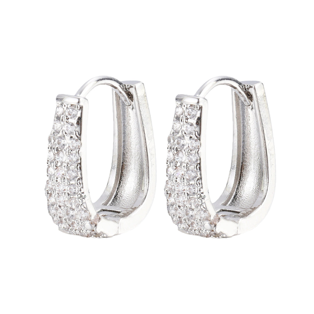Damen Ohrringe mit funkelnden Zirkonia Shop Nory