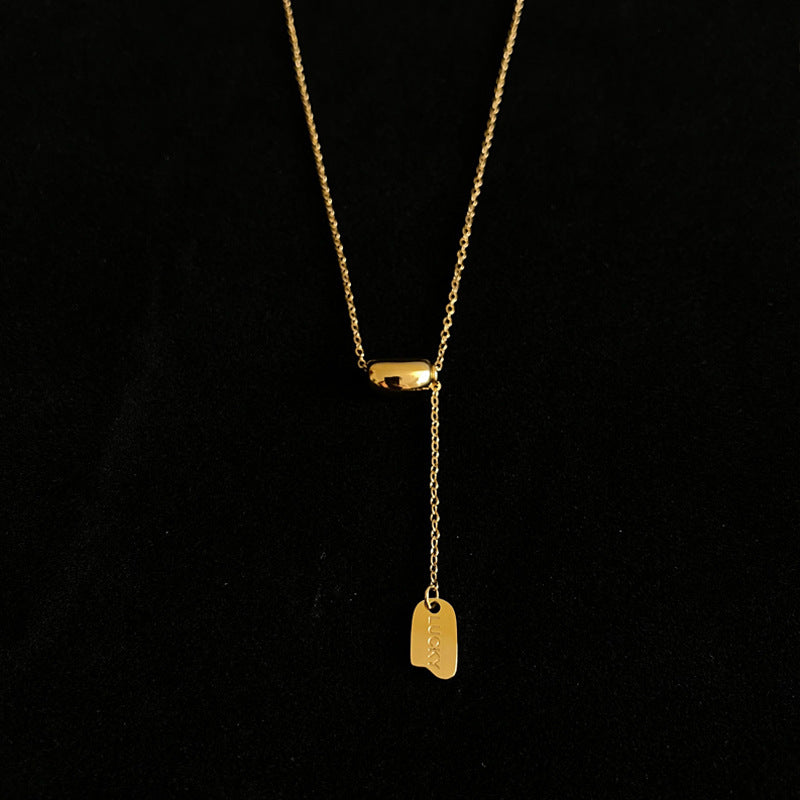 Damen Schichten Medaillon Halskette Shop Nory