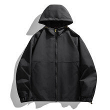 Herren Leichte Urban-Softshell Kapuzenjacke mit minimalistischer Nahtführung und verdecktem Reißverschluss Shop Nory