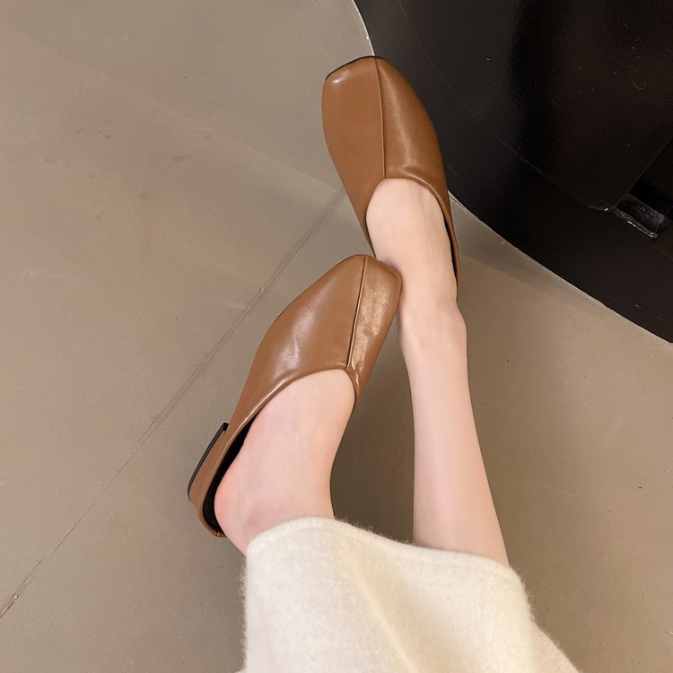 Damen elegante Mules mit modernem spitz zulaufendem Design
