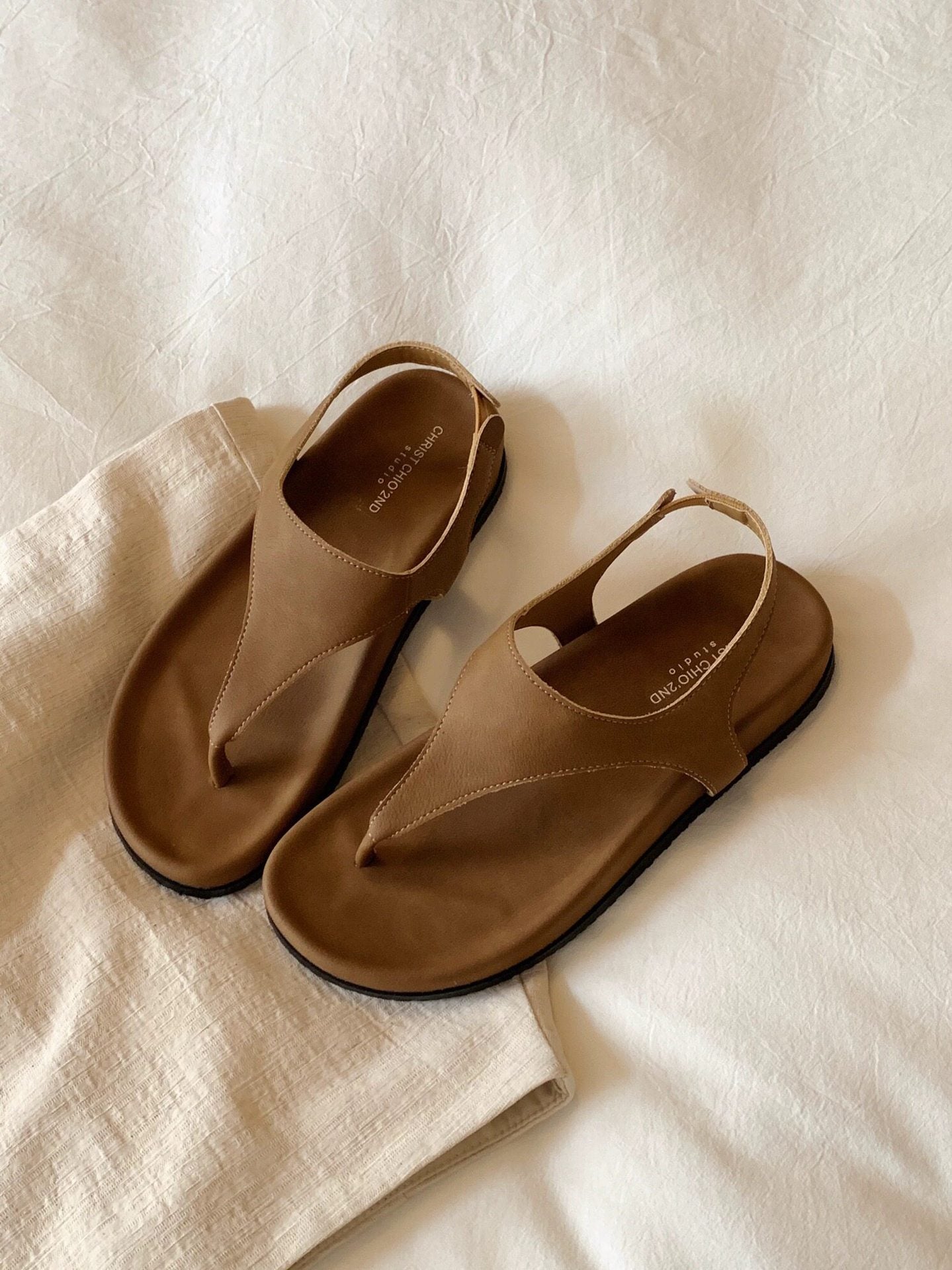 Damen Zehentrenner-Sandalen mit ergonomischem Fußbett und stilvollem Design