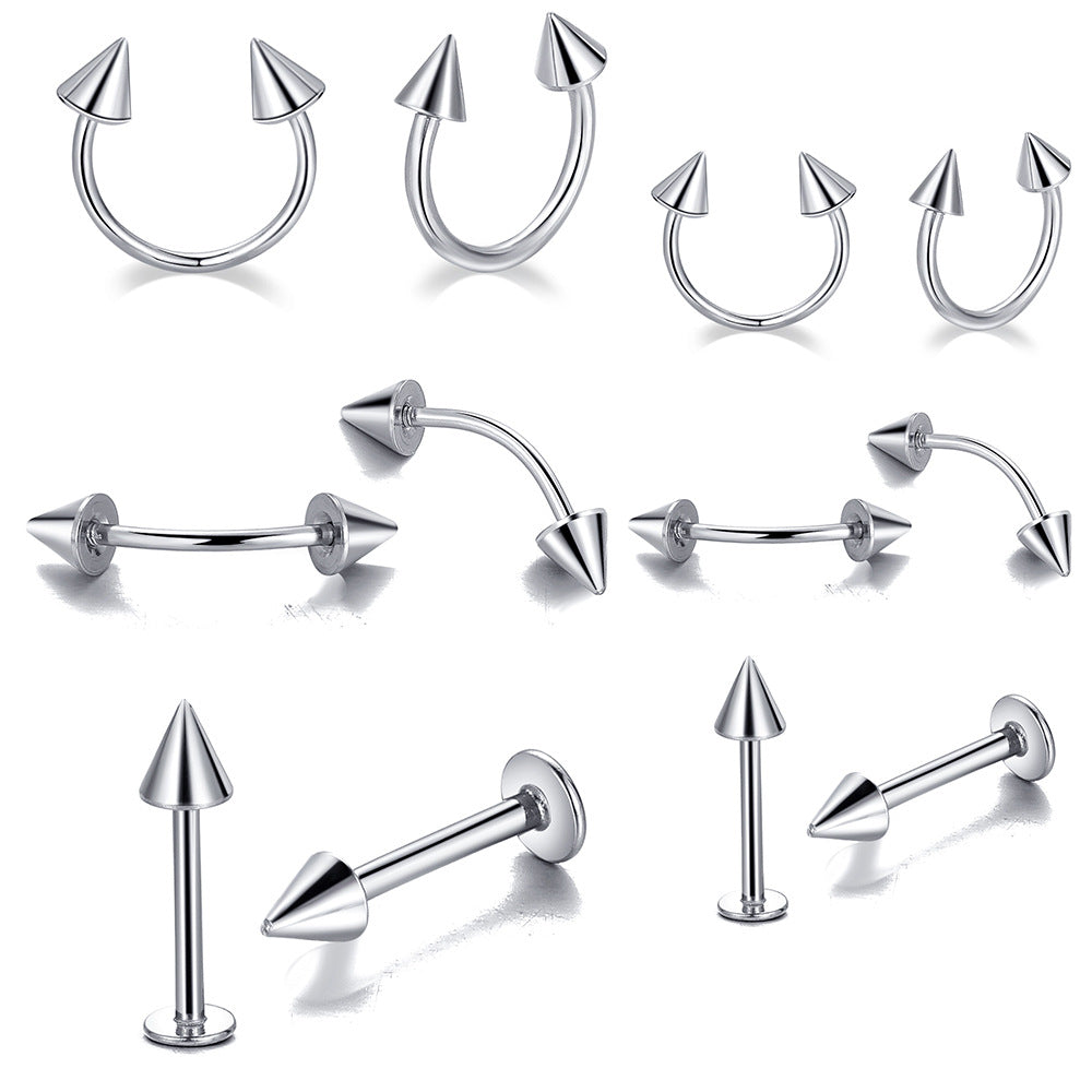 Damen Piercing Schmuck mit spitzem Design Shop Nory