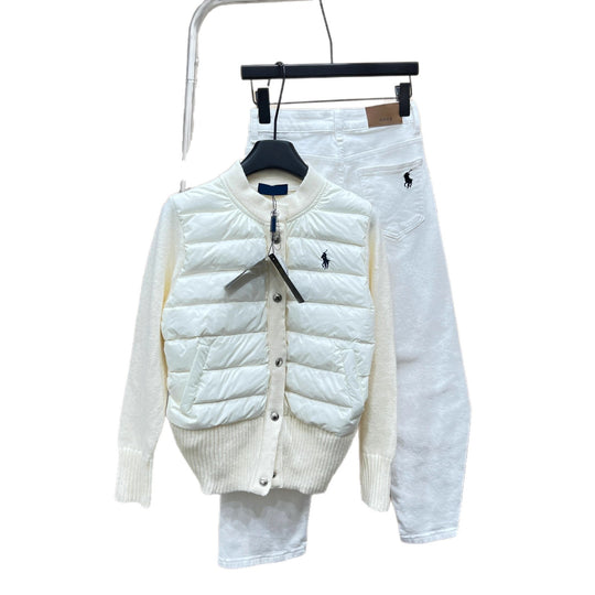 Damen Leichte gesteppte Weste Shop Nory