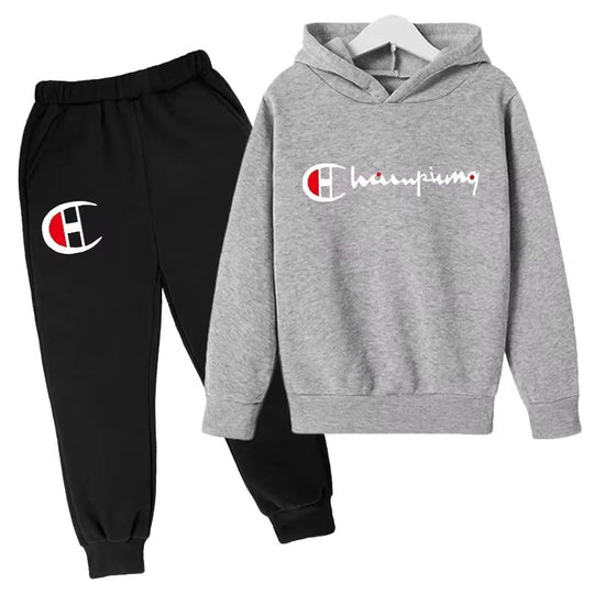 Unisex Kapuzenpullover mit Jogginghose Freizeitset Shop Nory