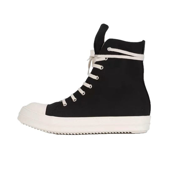Herren High-Top Plateausneaker mit Reißverschluss und dicker Gummiplattform Shop Nory