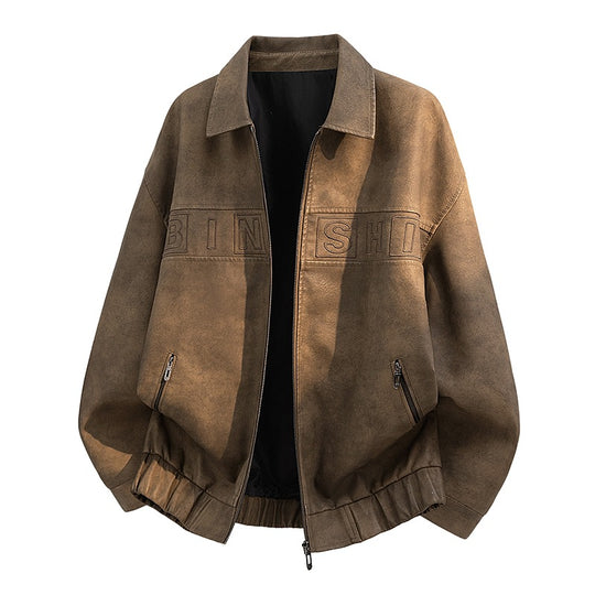 Herren Freizeit Lederjacke Shop Nory