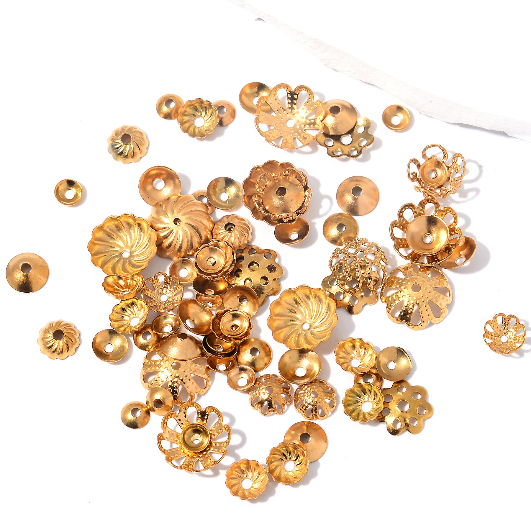 Damen Ohrstecker mit floralem Design aus hochwertigem Metall Shop Nory