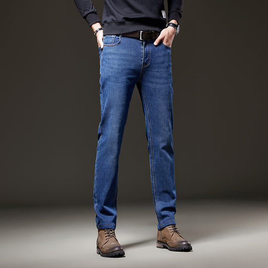 Herren Jeans im geraden Schnitt aus Stretch-Denim mit klassischem fünf‑Taschen‑Schnitt Shop Nory