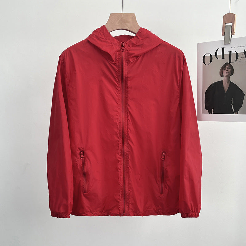 Damen Leichte Übergangsjacke mit Kapuze und Reißverschluss Shop Nory