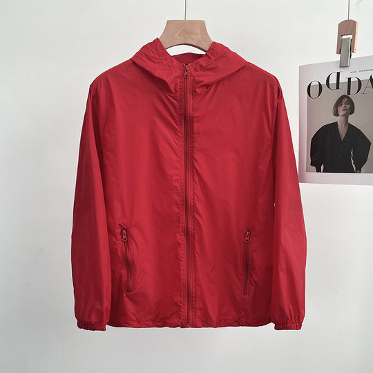 Damen Leichte Übergangsjacke mit Kapuze und Reißverschluss Shop Nory