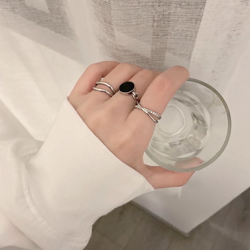 Damen Ring-Set mit einzigartigem, filigranem Design und funkelnden Zirkonia Shop Nory