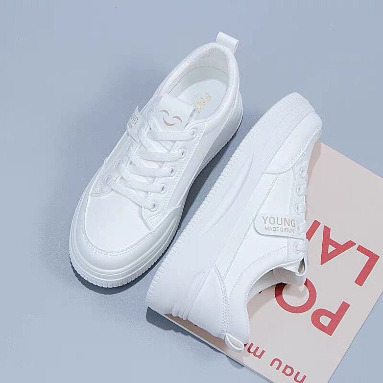 Damen Sneakers mit komfortabler Plateau-Sohle und atmungsaktivem Innenfutter