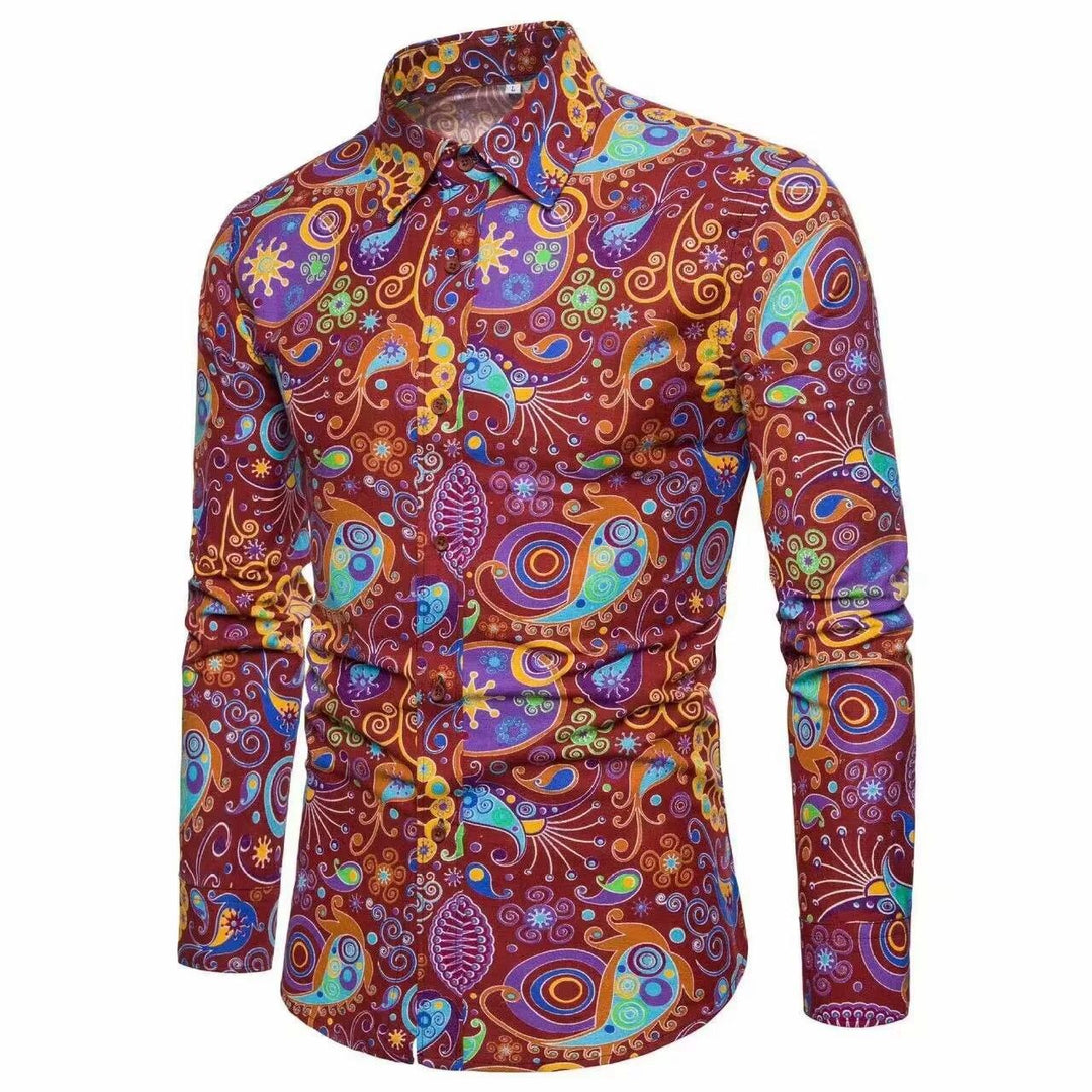 Herren Langarmhemd Shop Nory