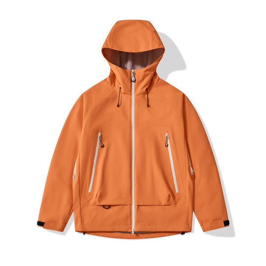 Herren technisch-isolierende Softshelljacke mit Kapuze und Fleece-Innenkragen Shop Nory