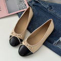 Damen Ballerinas mit zeitlosem Design und eleganter Schleifenapplikation
