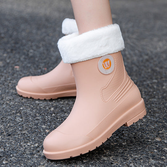 Herren Robuste kurze Regen-AnklShop Noryoots aus Vollgummi mit verstärkter Zehenkappe Shop Nory