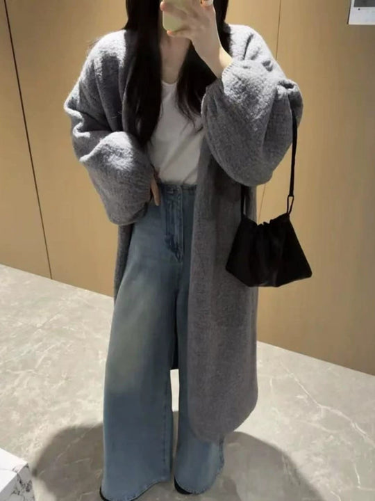 Damen Oversized Cardigan mit weichem Material Shop Nory