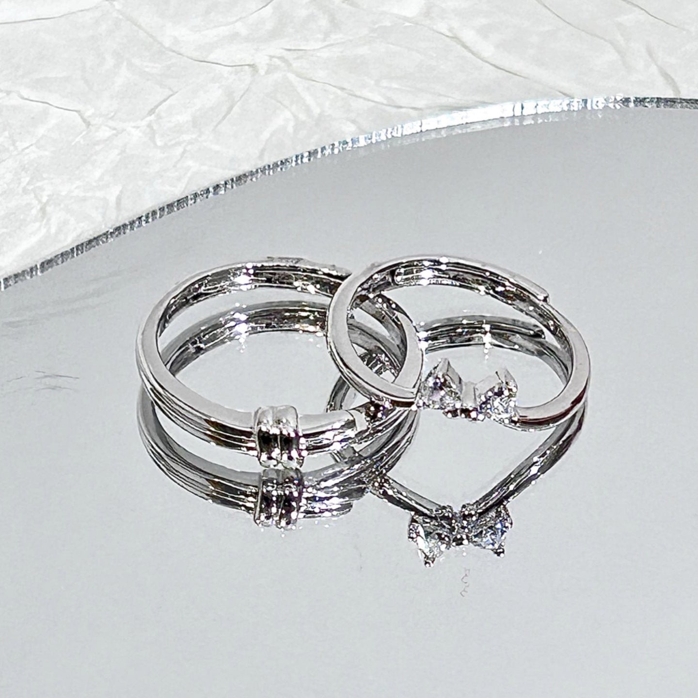 Damenring mit kunstvollem Knotendesign Shop Nory